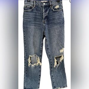PacSun Distressed Blue Jeans for Women
